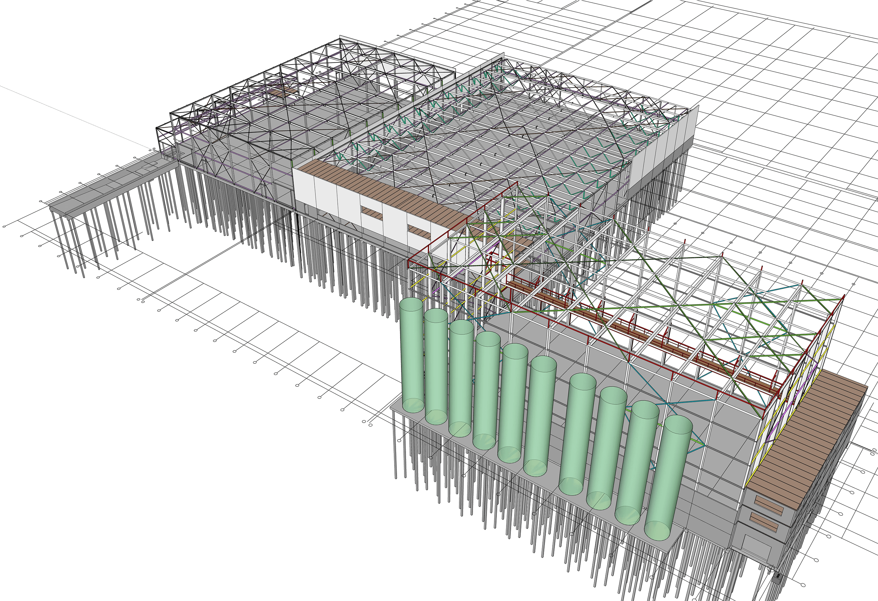 Uitbreiding Oerlemans Giessen Constructie